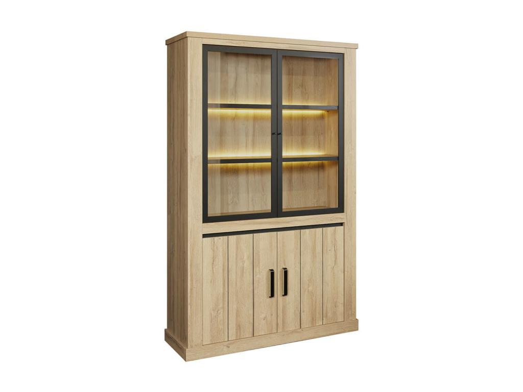 Portes Argentier Avec - Marron