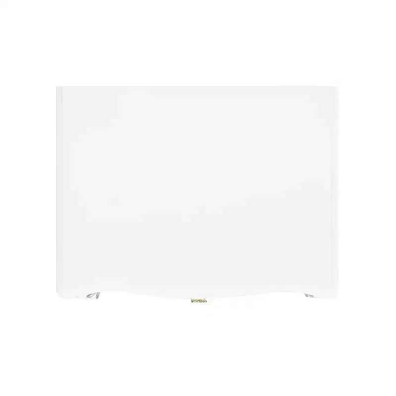 Table d'appoint de rangement Edwardian JTH LUXE Court 23,5 de large, en bouleau blanc doux