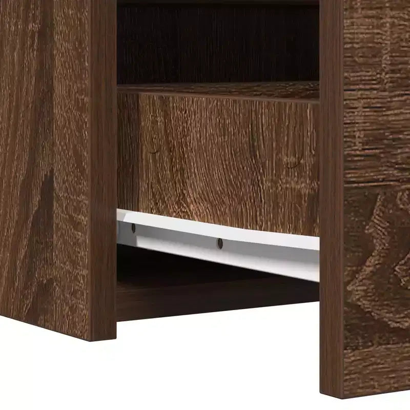 Coiffeuse moderne et minimaliste Clihome, élégante table de maquillage avec miroir clair et tiroirs de rangement intelligents pour une organisation quotidienne