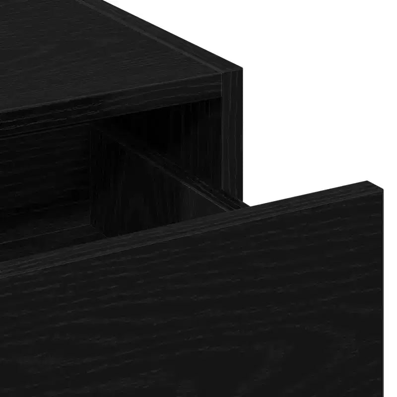 Coiffeuse moderne et minimaliste Clihome, élégante table de maquillage avec miroir clair et tiroirs de rangement intelligents pour une organisation quotidienne