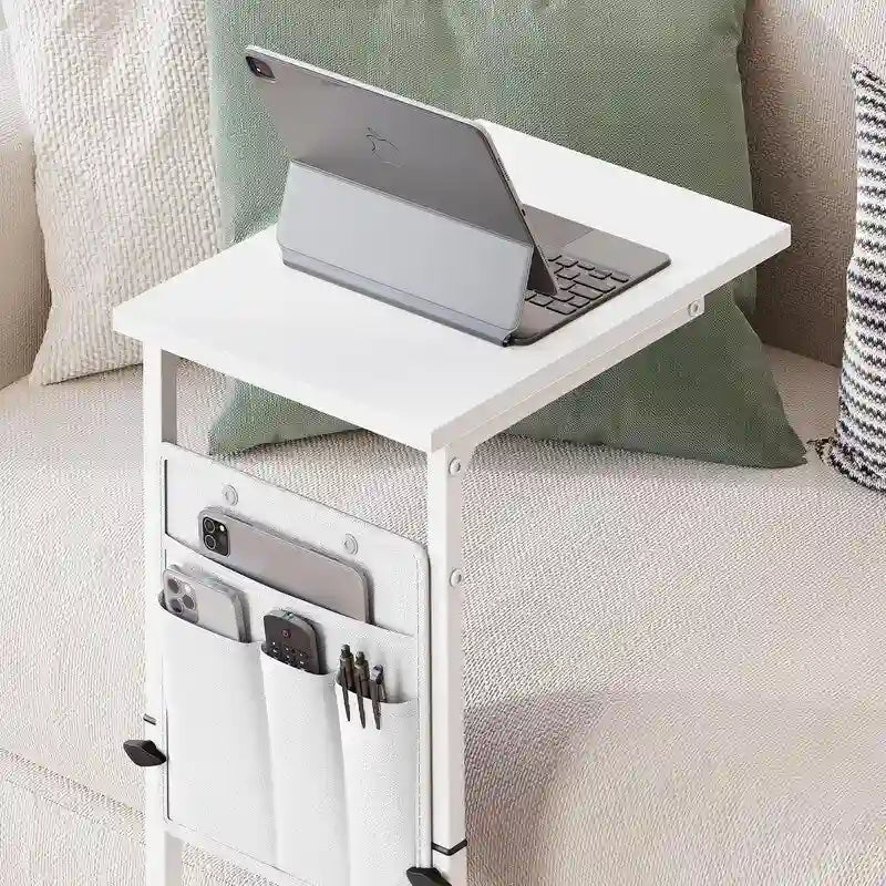 Table d'appoint en forme de C - 40,6 cm (P) x 30,5 cm (L) x 83,8 cm (H)