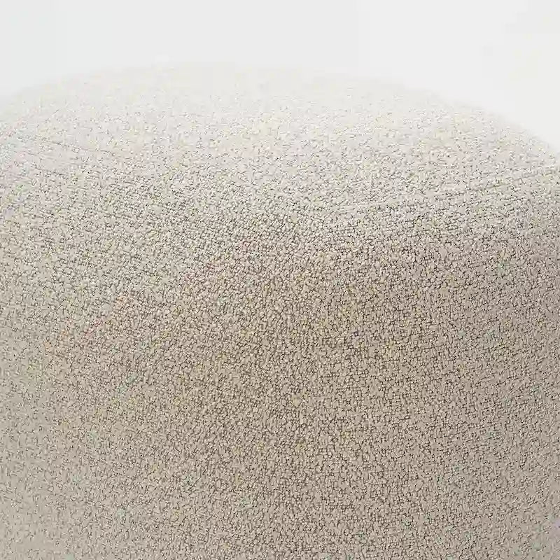 Repose-pieds ottoman/pouf KINWELL 23 pouces de large en tissu bouclé rembourré