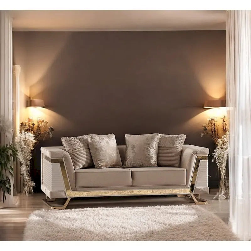 Ensemble de salon ActiveZen 4 pièces : 1 canapé, 1 causeuse, 2 fauteuils