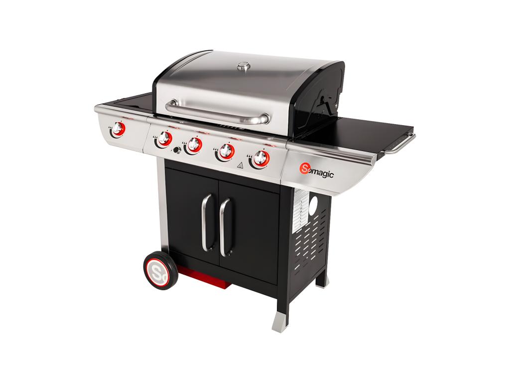Barbecue à gaz avec - Noir