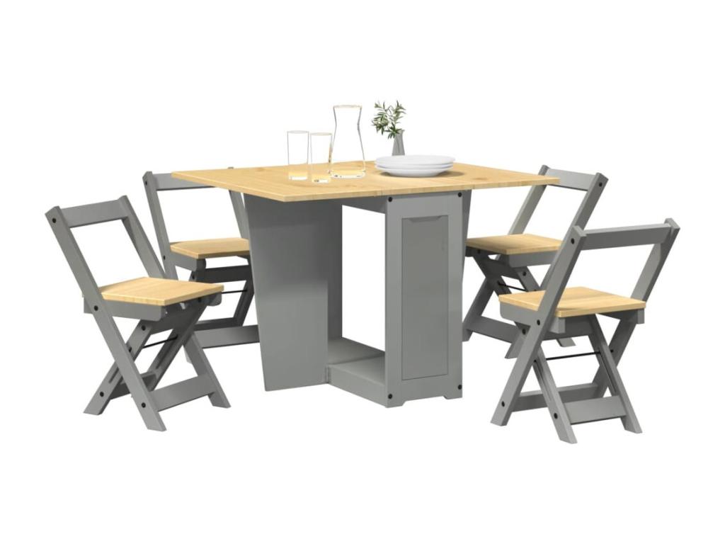 Ensemble repas Papillon - Gris