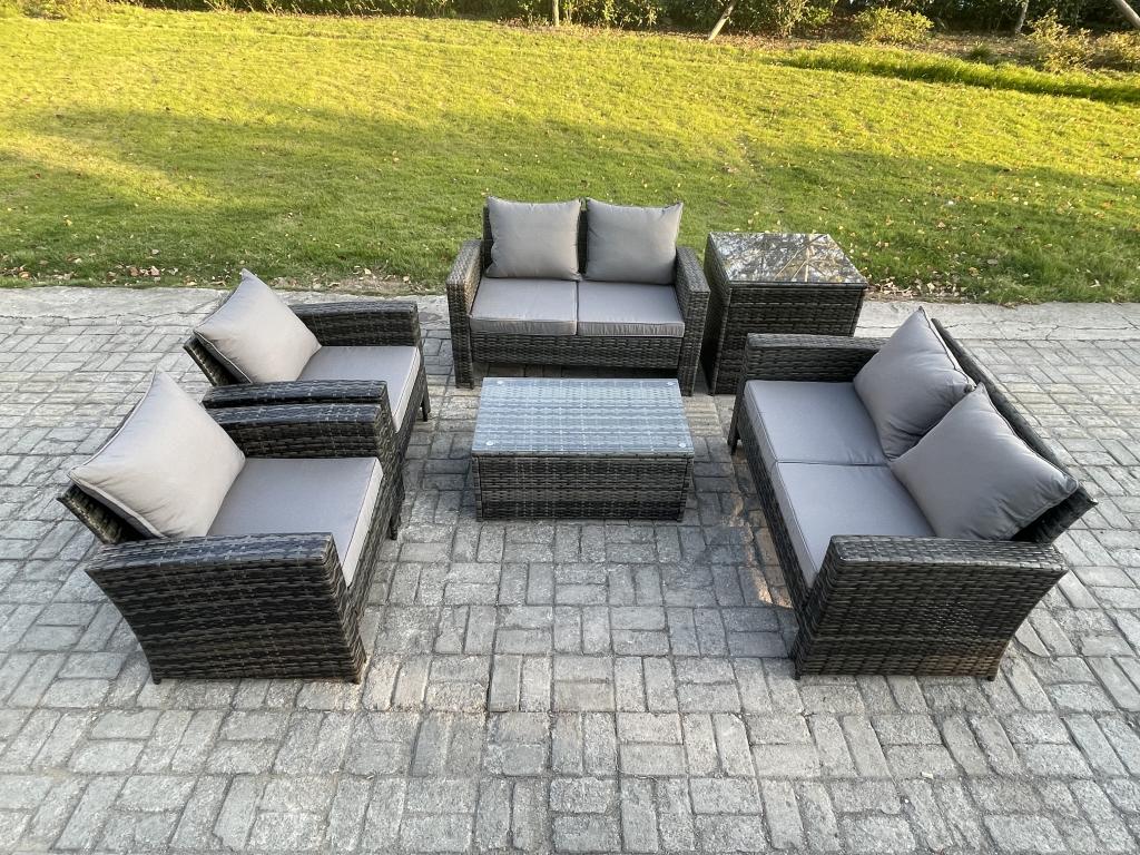 Mobilier de jardin extérieur - Gris