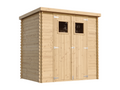 Abri de jardin en bois - Beige
