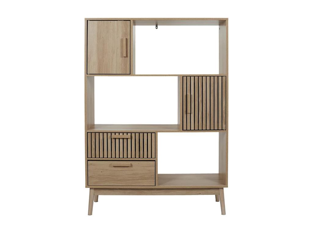 Decovivante Bibliothèque Etagere - Marron