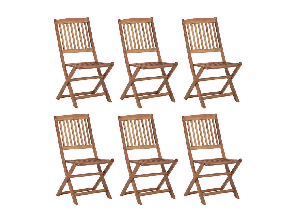 Chaises Pliables Jardin - Beige