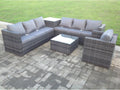 Mobilier de jardin extérieur - Gris (foncé)