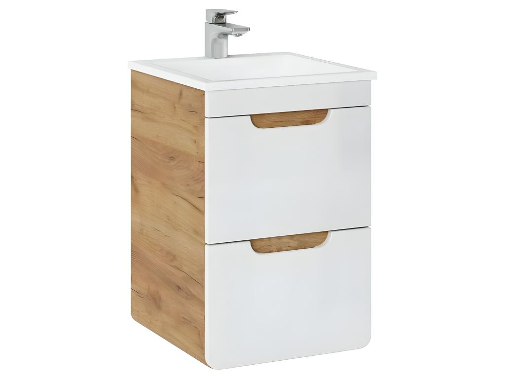 Meuble Vasque Salle - Blanc