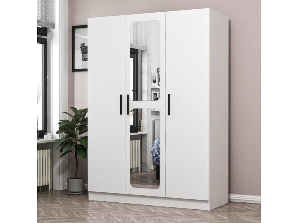 Armoire - Blanc (cm) 2 3