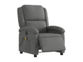 Fauteuil en rotin - Gris