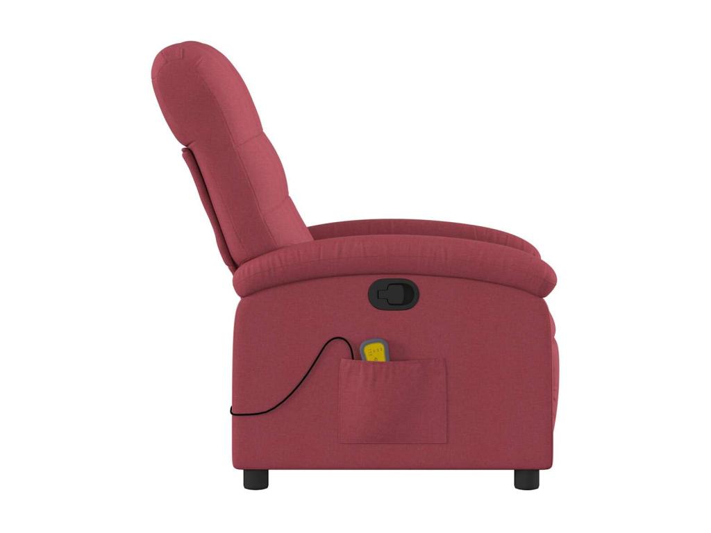 Fauteuil en rotin - Rouge