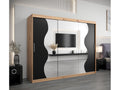 Armoire - Argente/Marron/Noir (artisannoir)