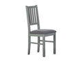 Lot de chaises en bois - Gris