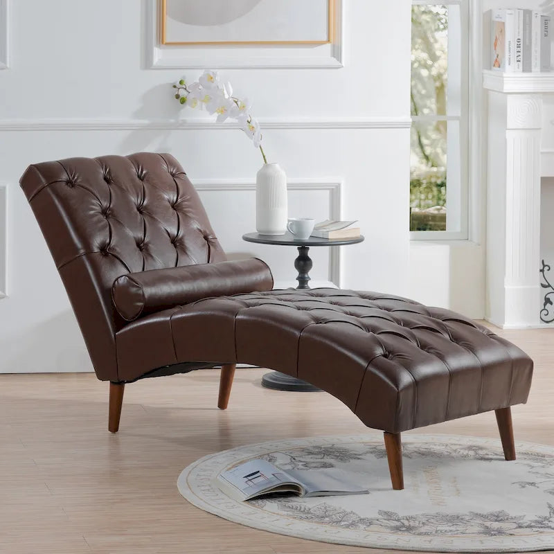 Chaise longue rembourrée 62W