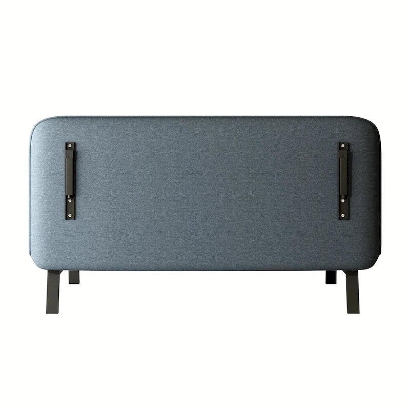 Canapé-lit convertible trois places avec dossier et oreiller réglables