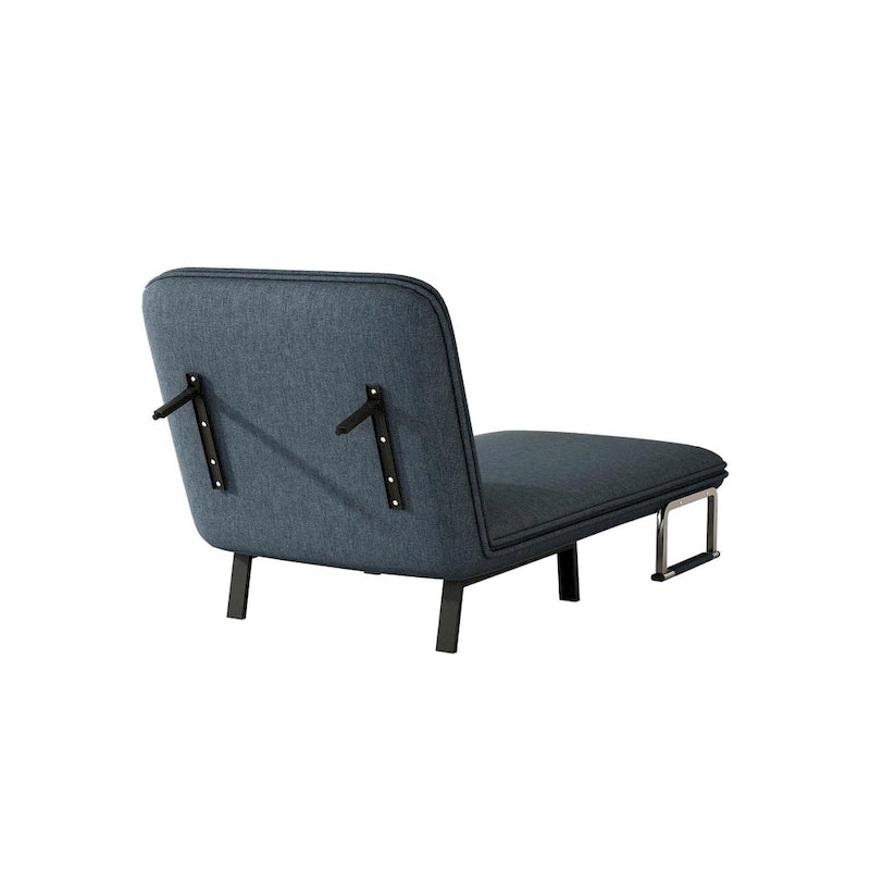 Canapé-lit convertible trois places avec dossier et oreiller réglables