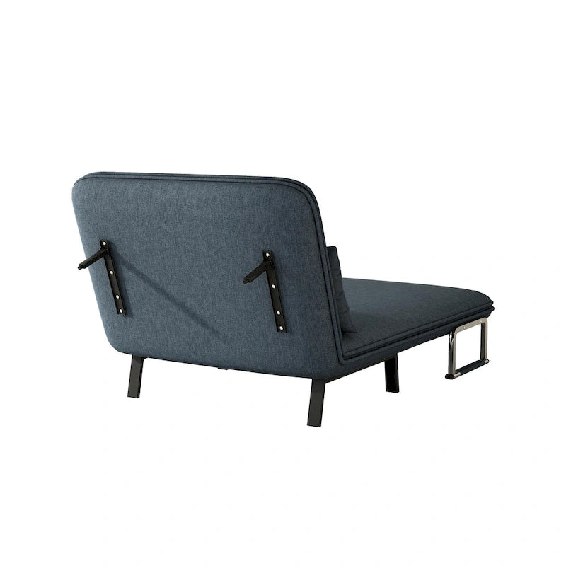 Canapé-lit convertible trois places avec dossier et oreiller réglables