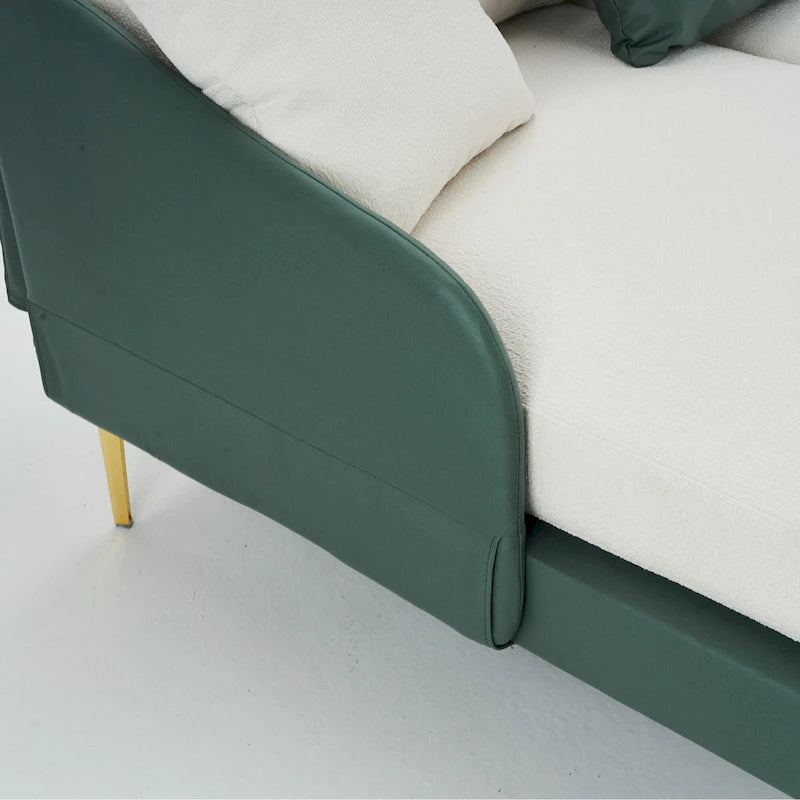 Canapé d'angle en U Ouyessir 4 places avec double méridienne