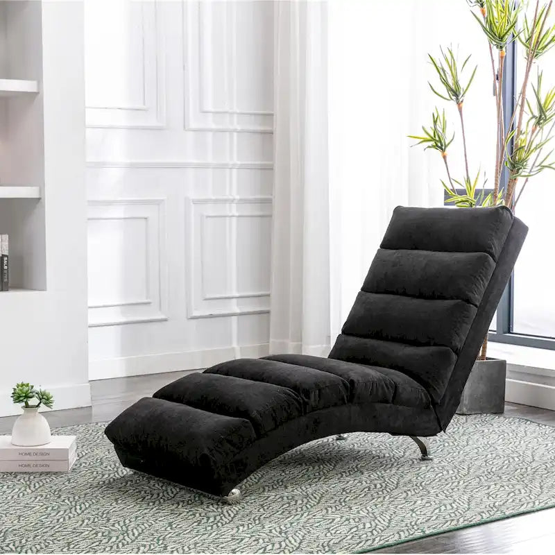 Fauteuil de massage moderne surdimensionné capitonné pour salon, chambre