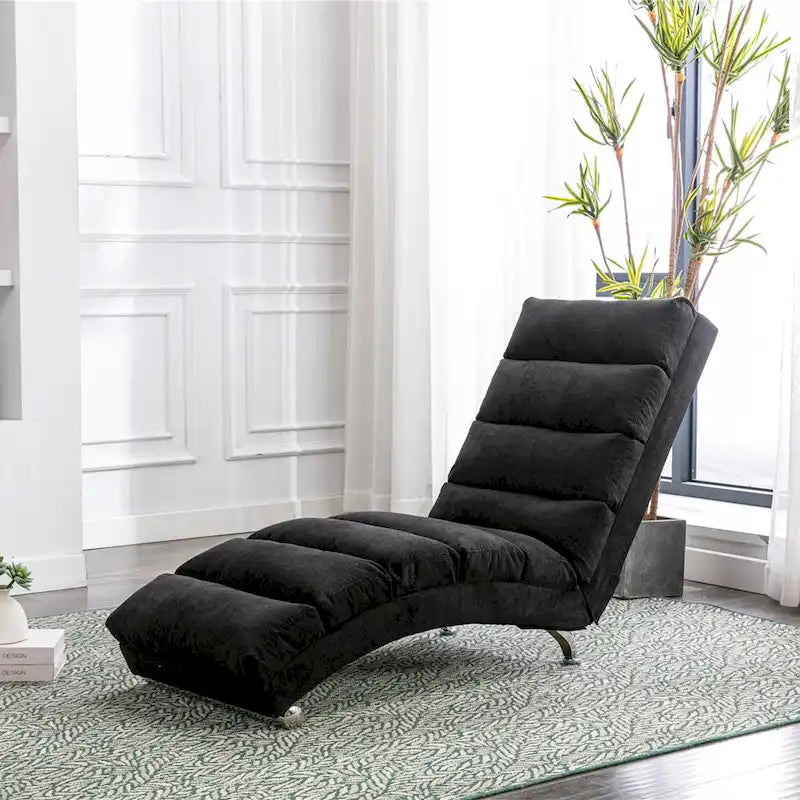 Fauteuil de massage moderne surdimensionné capitonné pour salon, chambre