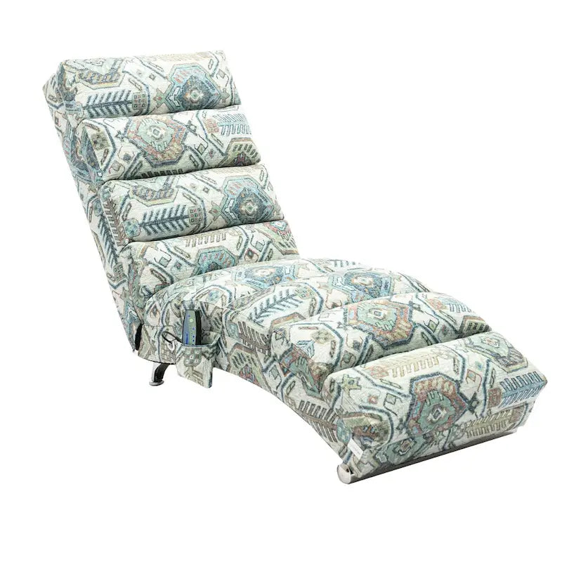 Fauteuil de massage moderne surdimensionné capitonné pour salon, chambre