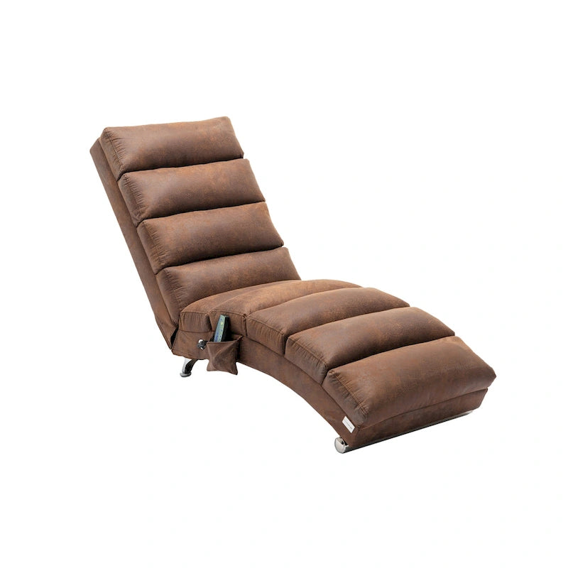 Fauteuil de massage moderne surdimensionné capitonné pour salon, chambre