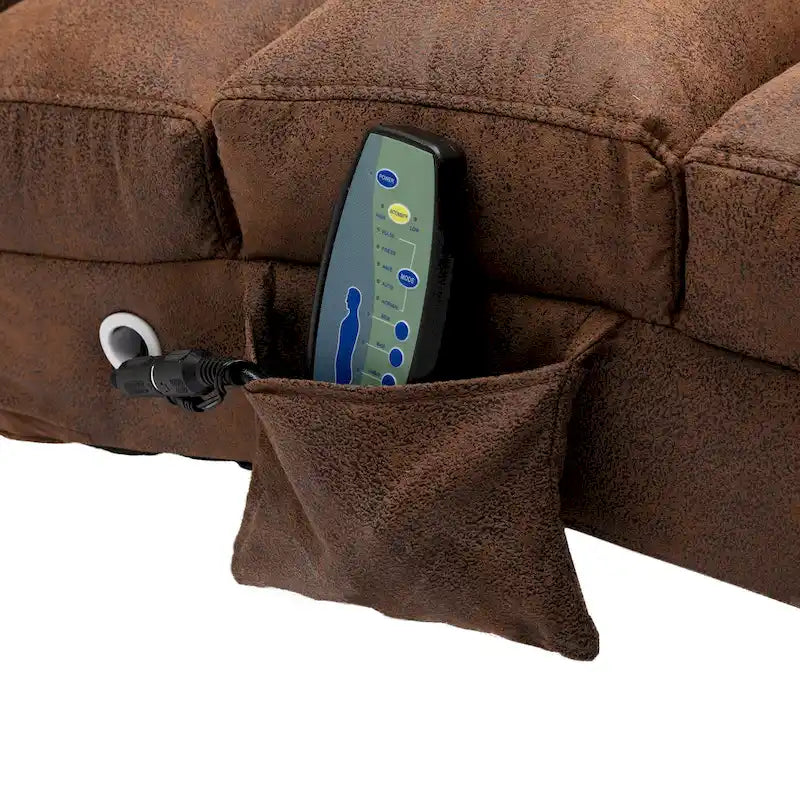 Fauteuil de massage moderne surdimensionné capitonné pour salon, chambre