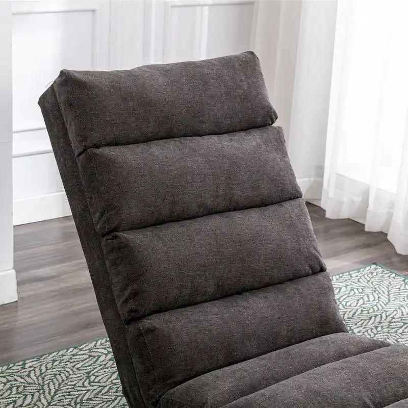 Fauteuil de massage moderne surdimensionné capitonné pour salon, chambre