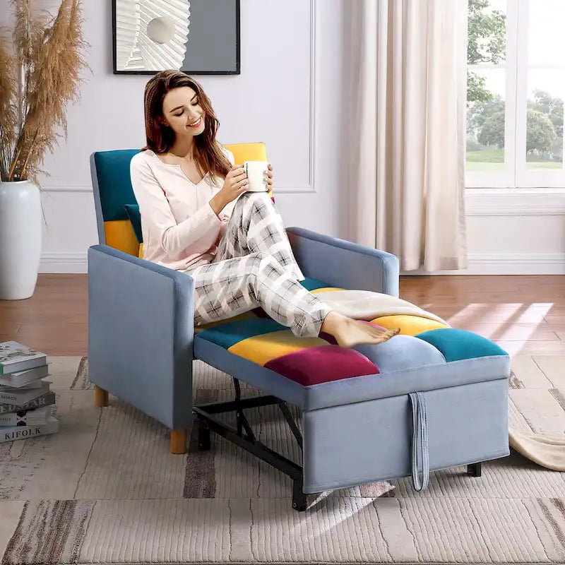 Fauteuil-lit convertible Aukfa avec oreiller