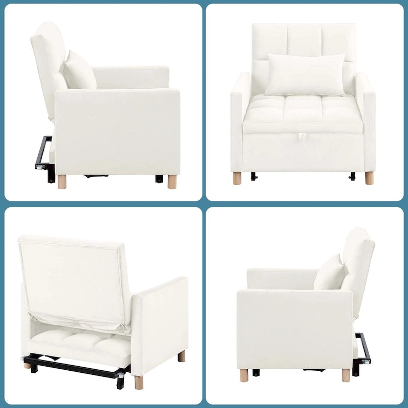 Fauteuil-lit convertible Aukfa avec oreiller