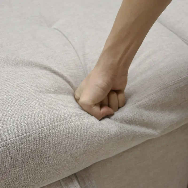 Canapé-lit réversible de 82 pouces de large avec méridienne