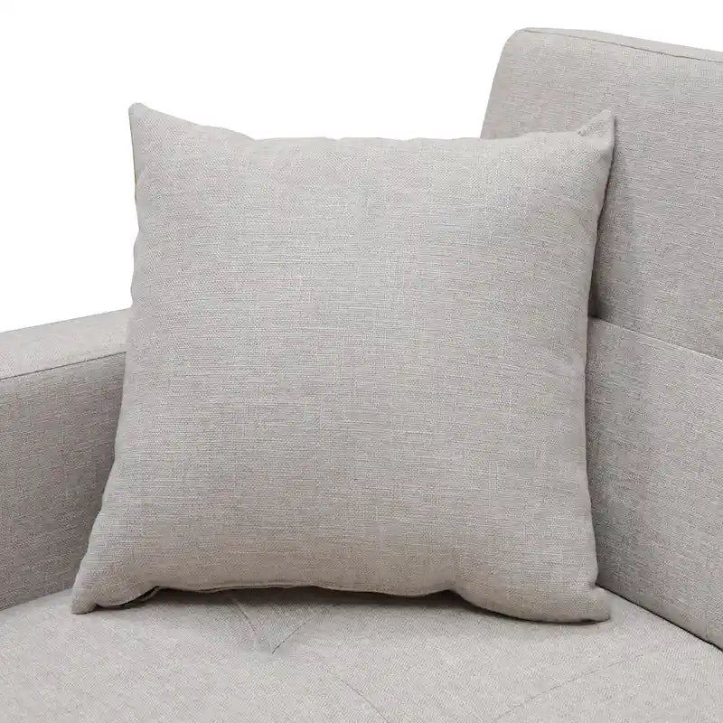 Canapé-lit réversible de 82 pouces de large avec méridienne