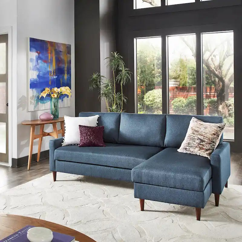 Canapé convertible Parker avec méridienne de rangement à droite par iNSPIRE Q Modern