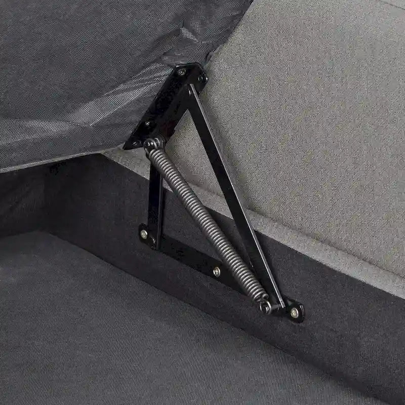 Canapé convertible Parker avec méridienne de rangement à droite par iNSPIRE Q Modern