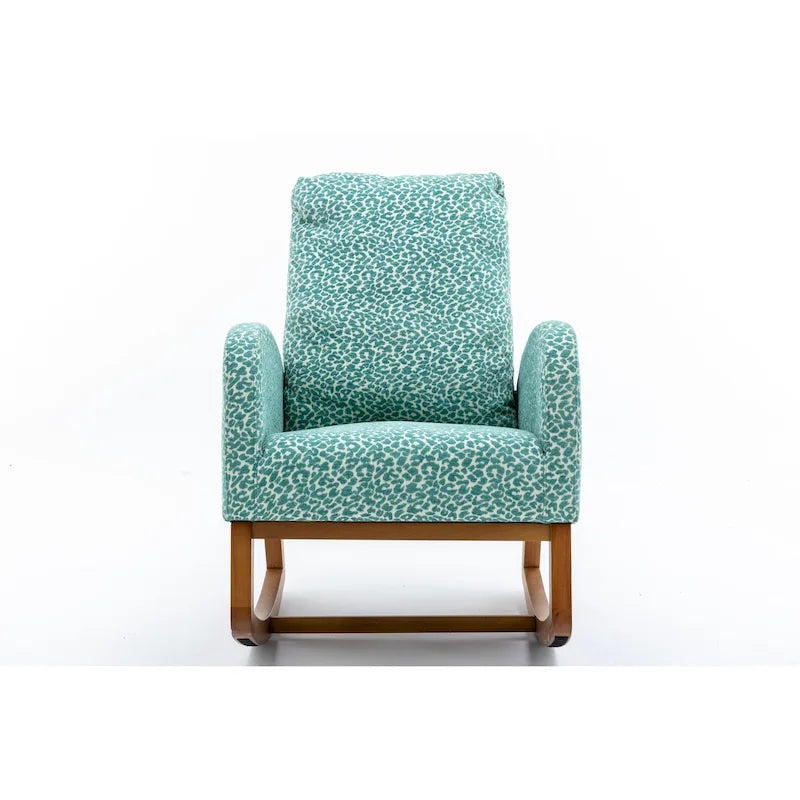 Fauteuil à bascule confortable pour salon