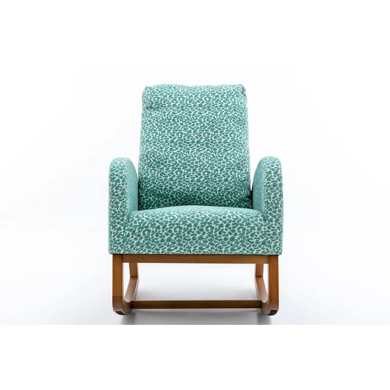Fauteuil à bascule confortable pour salon