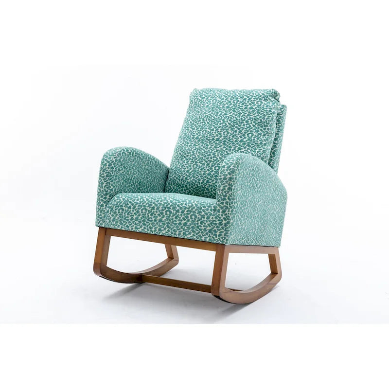 Fauteuil à bascule confortable pour salon