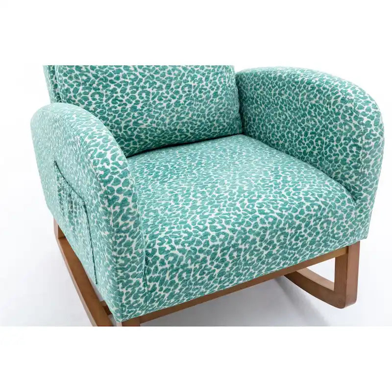 Fauteuil à bascule confortable pour salon