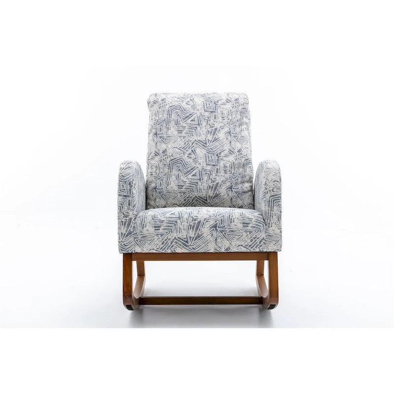 Fauteuil à bascule confortable pour salon