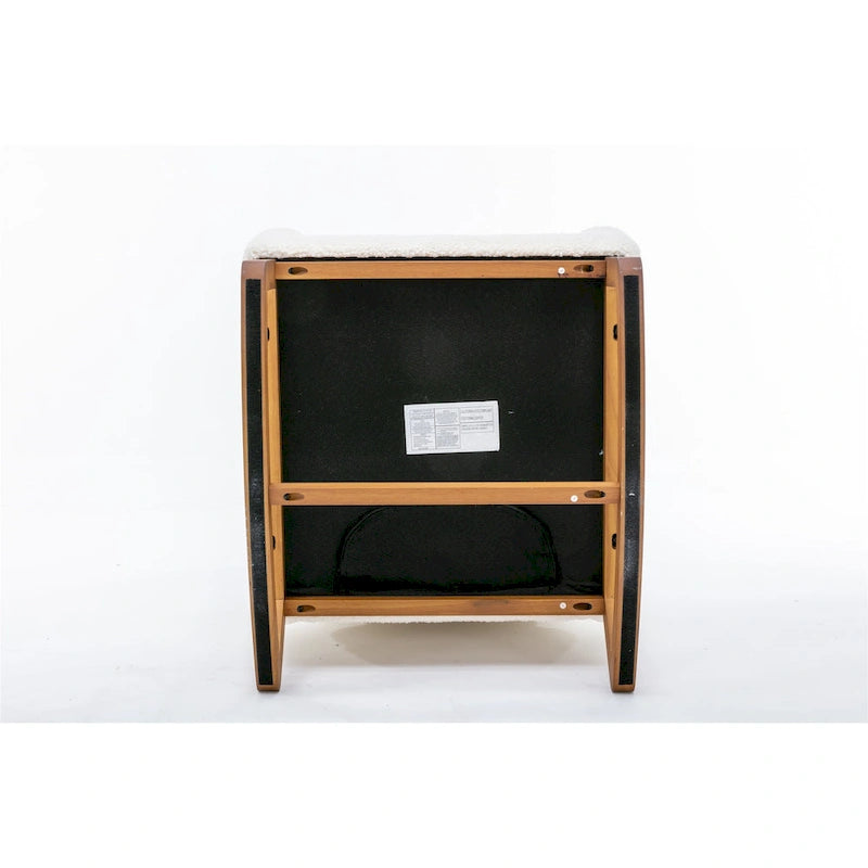 Fauteuil à bascule confortable pour salon