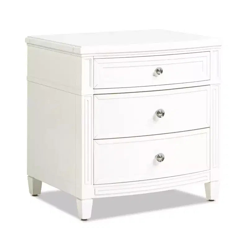 Table d'appoint JTH LUXE Dauphin avec accents dorés