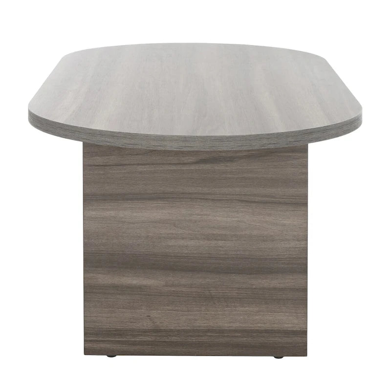 Table basse ovale moderne SAFAVIEH Gulzada - 119 cm L x 61 cm P x 46 cm H