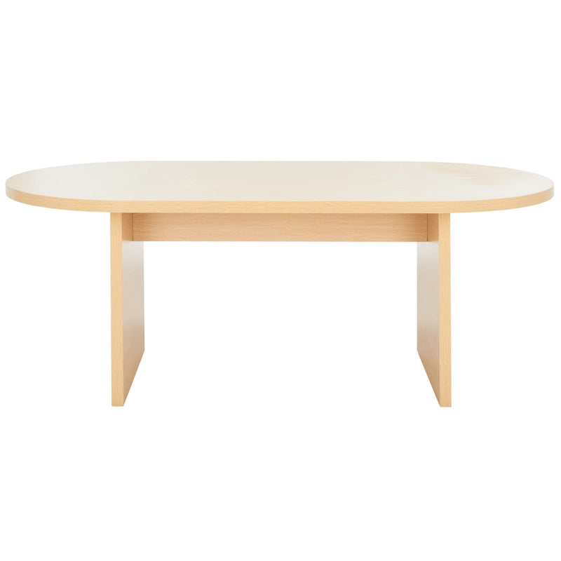 Table basse ovale moderne SAFAVIEH Gulzada - 119 cm L x 61 cm P x 46 cm H