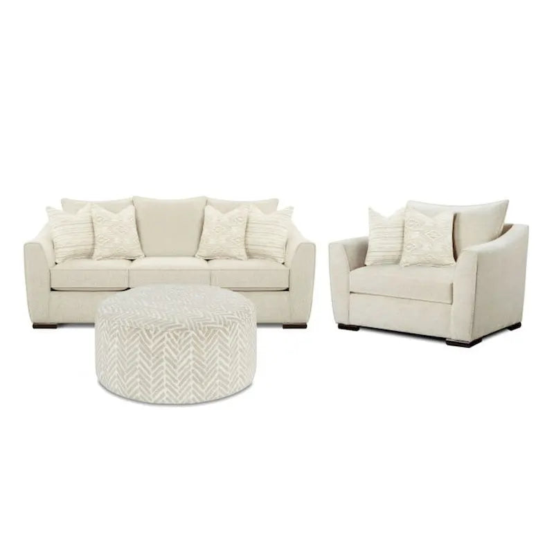 Canapé fixe couleur avoine Vibrant Vision