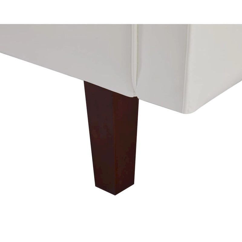 Canapé-lit en cuir PU