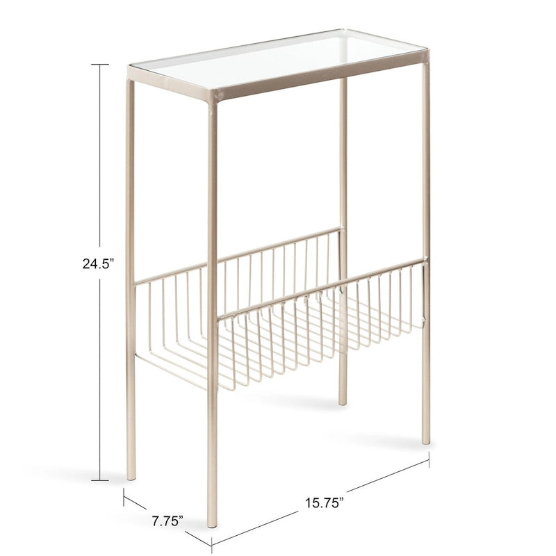 Table d'appoint moderne Kate et Laurel Trubey