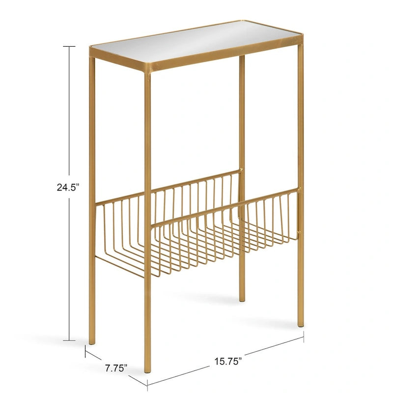 Table d'appoint moderne Kate et Laurel Trubey